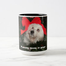 Please Stop holiday myg Coffee Mug