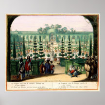 Pleasure Gardens of Enghien (1685) Brussels Posters