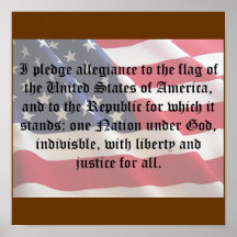 Pledge of Allegiance Posters
