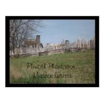 Plimoth Plantation, Massachusetts Postcards