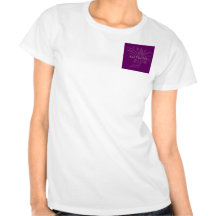 Plum and Cream Floral Scroll T-shirt