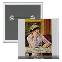 Plum By Manet Edouard Pins