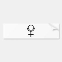 PLUTO BUMPER STICKER