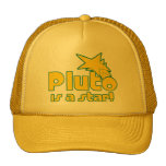 Pluto is a Star Mesh Hat
