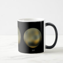 Pluto planet giant ball in the sky mugs
