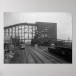 Plymouth Pa. Coal Breaker Poster