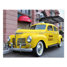 Plymouth Taxi from the 40's Photo