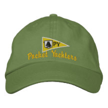 Pocket Yachters Cap Embroidered Hats
