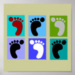 Podiatrist Popart Art Poster