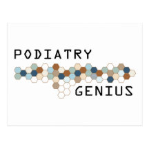 Podiatry Genius Post Card
