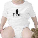 Poe Edgar Allan Poe und der Rabe Baby Strampler