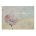 Poem hope love poppy sweet thing business card