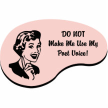 Poet Voice Acrylic Cut Out