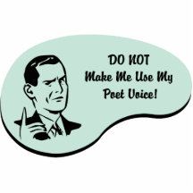 Poet Voice Acrylic Cut Outs
