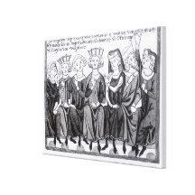 Poetical and Musical Congress Gallery Wrapped Canvas