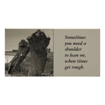 Poetry - Friendship Custom Photo Card
