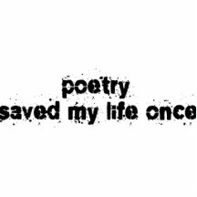 Poetry Saved My Life Once Photo Sculptures