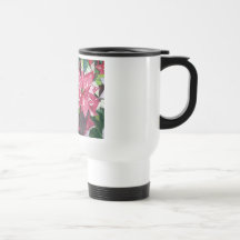 Poinsettia Coffee Mugs
