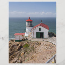 Point Reyes Lighthouse, Marin County, California Custom Flyer