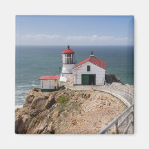 Point Reyes Lighthouse, Marin County, California Refrigerator Magnet
