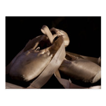 Pointe (Ballet) Shoes Postcard