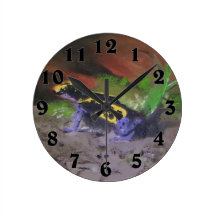 Poison Dart Frog # 3 Wallclock