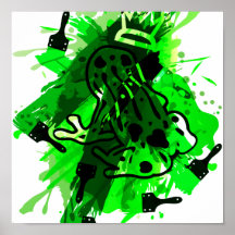 Poison_dart_frog Posters