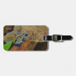Poison Dart Frog Travel Bag Tag