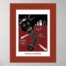 Poison Men by talisblood artist sivablood Poster