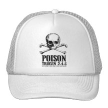 Poison Zombie Trioxin 3-4-5 Dawn of the Dead Hat