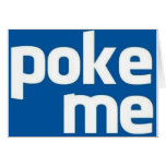 Poke Me Cards