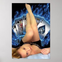 Poker Babe Posters