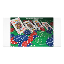 POKER CARDS PHOTOS CUSTOMISED PHOTO CARD