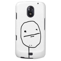 Poker Face Comic Face Samsung Galaxy Nexus Covers