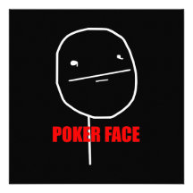 Poker Face Invitation
