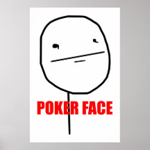 Poker Face Poster