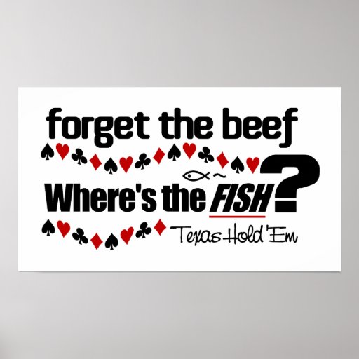 Poker types of fish