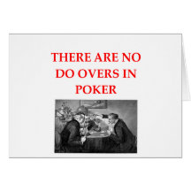 POKER GREETING CARDS
