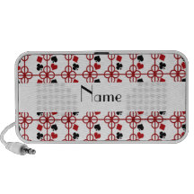 Poker personalized name mp3 speakers
