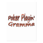 Poker Playin' Gramma 2 Postcards