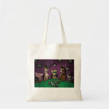 Poker Playing Animals Bag