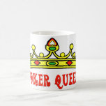 Poker Queen Coffee Mugs