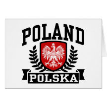 Poland Polska Greeting Card