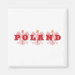 Poland Red Eagles Refrigerator Magnet