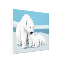 Polar Bear Canvas Print