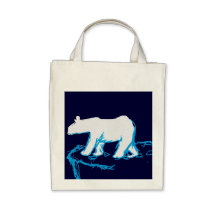 Polar Bear Organic Tote bag