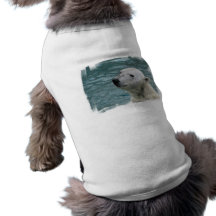 Polar Bear Profile Pet Shirt