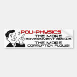 Poli-Physics 101 Bumper Stickers