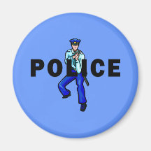 Police Action Magnets