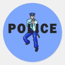 Police Action Sticker